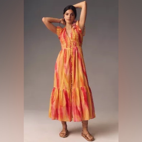 Anthropologie Dresses & Skirts - The Peregrine Midi Dress